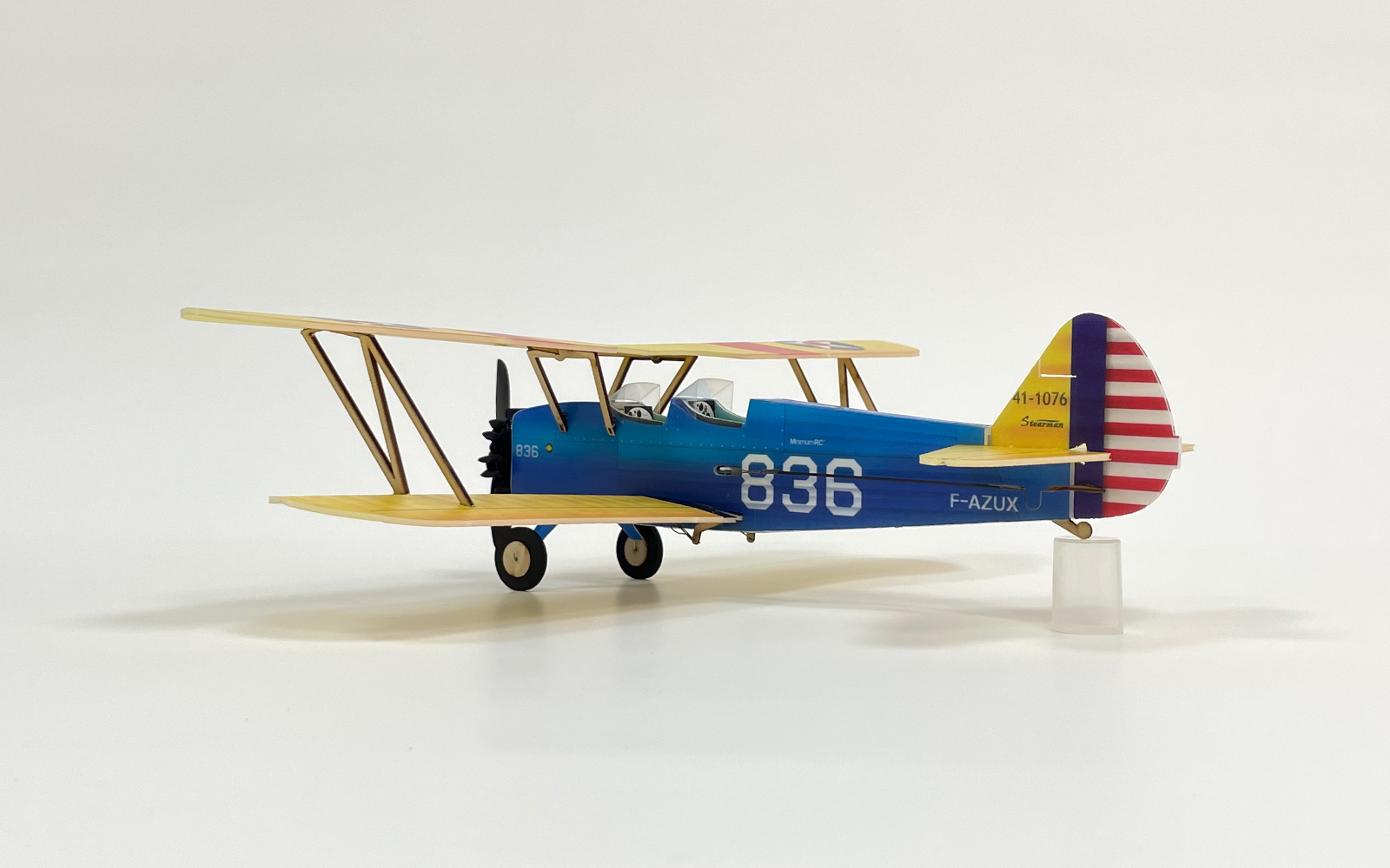 KT-Foam-RC-Flugzeug-Biplane-KITMotor-mit-einer-Spannweite-von-360-mm-im-Maszligstab-PT-17-Stearman-1986693-5